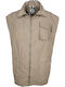 Sleeveless Jacket Beige