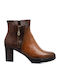 Papistas Women's Ankle Boots Tabac Brown