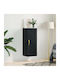 Cabinet Perete Negru 34.5x34x90cm