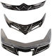 Bell RS1/RS2-KIT-VENT-BLACK-GLOSS