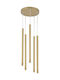Sigma Stalactite Laser Hängelampe Gold