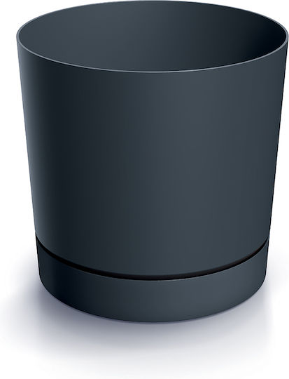 Prosperplast Plastic Jar Anthracite 17.8x17.8x17.5 cm