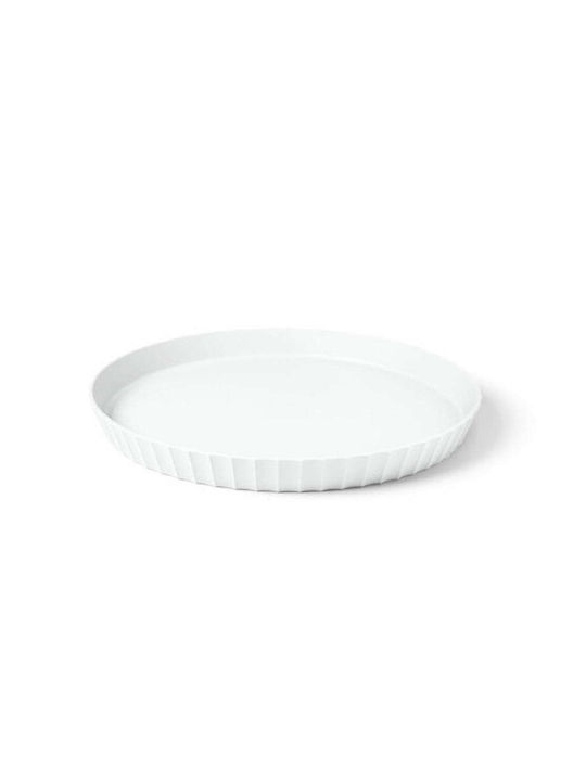 Blim+ Serving Platter made of Porcelain White with Diameter 30cm