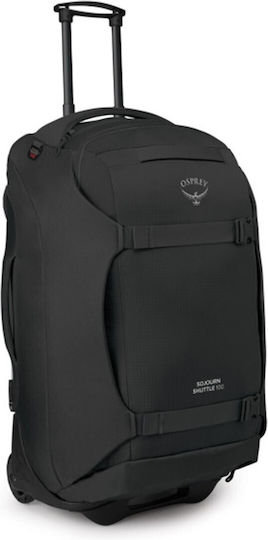 Osprey Σακ Βουαγιάζ Πλάτης 100lt Μαύρο Υφασμάτινο Μ78xΠ43xΥ49εκ.