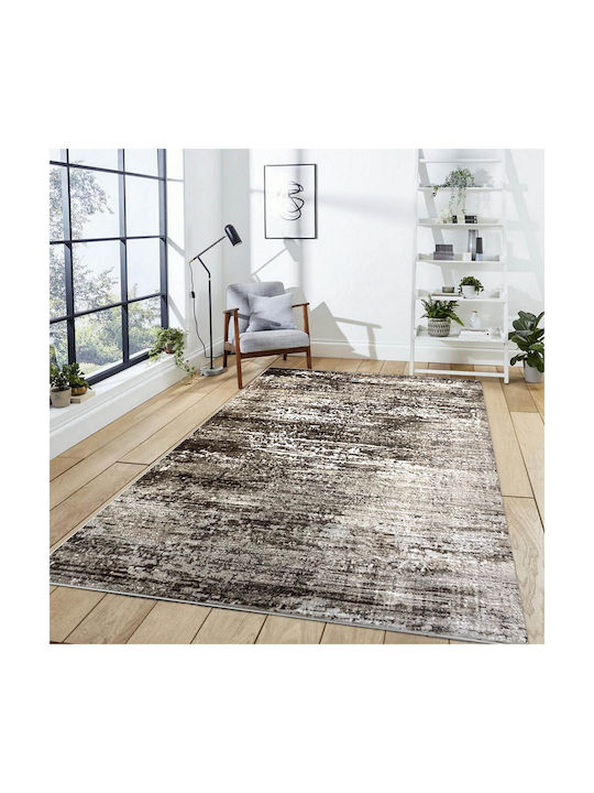 410 Rug Rectangular Brown