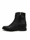 Leather Women's Ankle Boots Black
