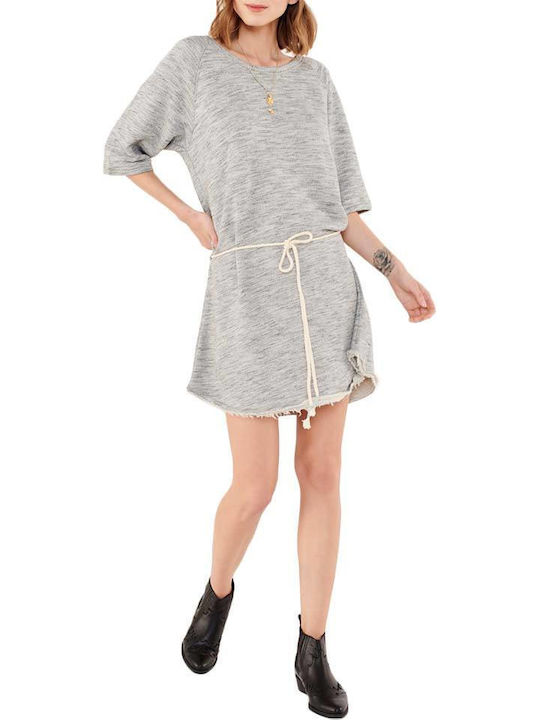 Femi Stories Mini Dress ASH GREY