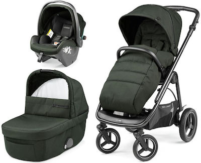 Peg Perego Veloce SL Modular Reglabil 3 în 1 Cărucior pentru copii Potrivit pentru Nou-născut Verde 10.7kg