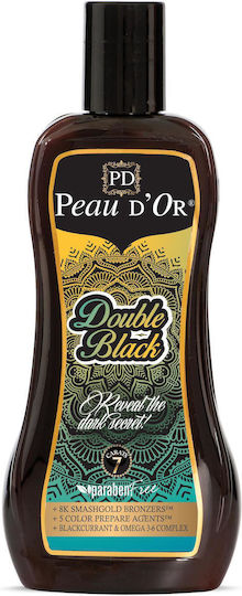 Peau d'Or Double Black Solarium Lotion Σώματος 250ml