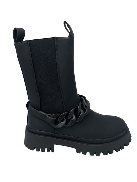ELshoes Μποτάκια Μαύρα