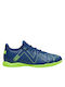 Puma Play IT Niedrig Fußballschuhe Halle Blau