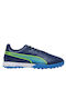 PUMA King Match Fußballschuhe mit geformten Stollen Blau