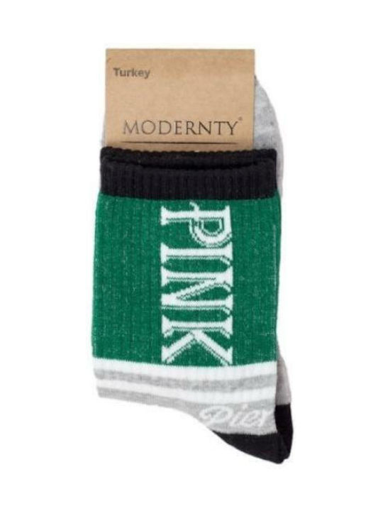 Modernty Women's Socks Dark Green