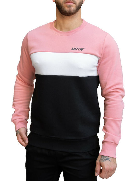 Martini Men's Sweatshirt Pink