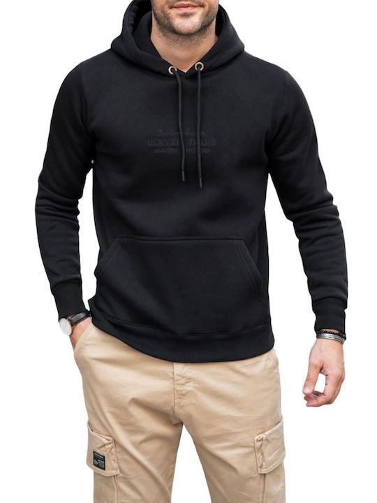 Clever Men's Sweatshirt Black
