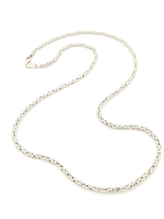Filva Oro Weißgold Kette Vergoldet 14K