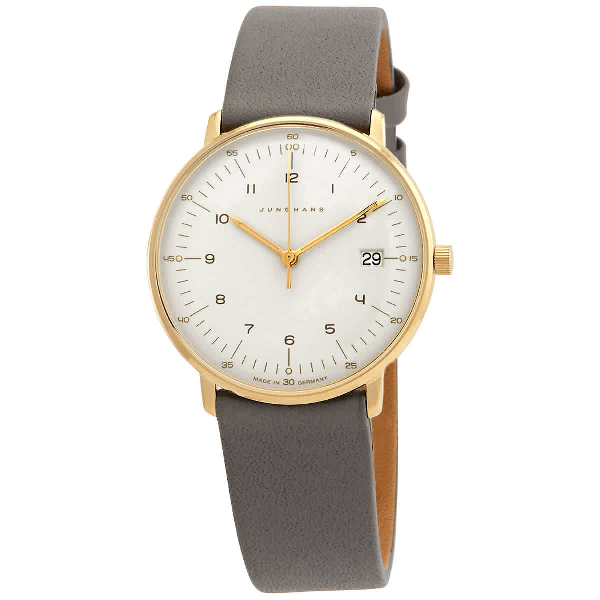 Junghans Watch Battery with Gray Metal Bracelet 47 7854.02