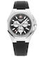 Swiss Alpine Military by Grovana Men's Watch 42mm Chronograph Battery with Black Rubber Strap