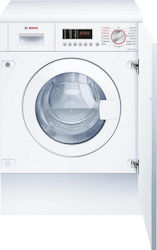 Bosch Πλυντήριο-Στεγνωτήριο Ρούχων 7kg/4kg Ατμού 1355 Στροφές