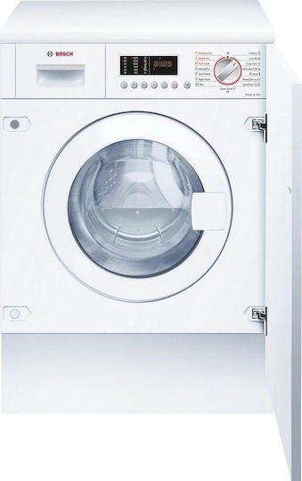 Bosch Πλυντήριο-Στεγνωτήριο Ρούχων 7kg/4kg Ατμού 1355 Στροφές με Wi-Fi