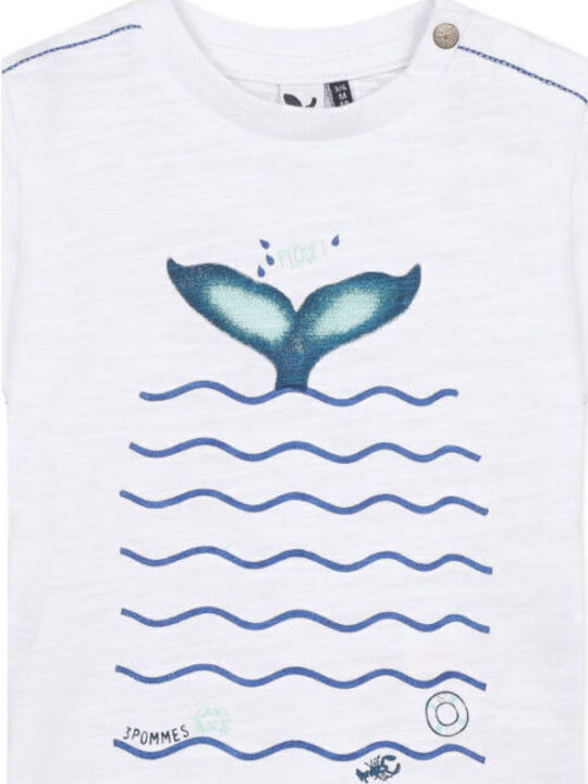 Kinder-T-Shirt Weiß