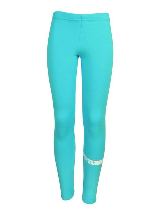 BodyTalk Leggings pentru Copii Lung Turcoaz