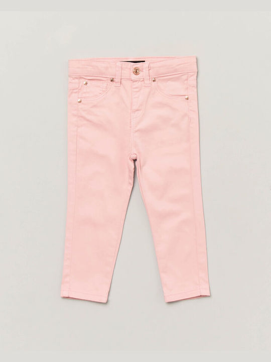 Guess Kids Fabric Trousers Pink