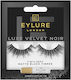 Eylure Luxe False Eyelashes 3D D Curl Black Princess with Glue