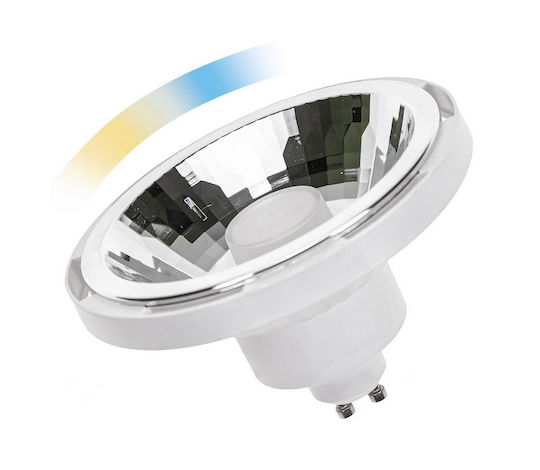 Spectrum Смарт крушка LED 10W за фасунга GU10 и форма AR111 Регулируем бял цвят Димируем