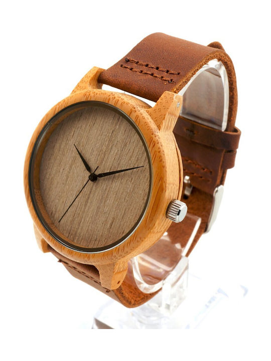 Watch Battery with Wooden Bracelet