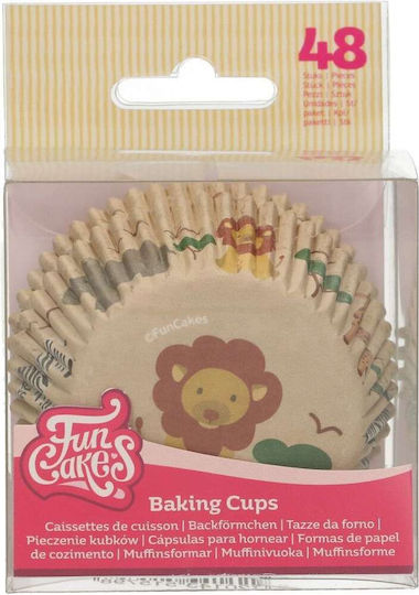 Fun Cakes Suport din hârtie pentru Cupcake F84180 48pcs
