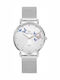 Gocomma Women's Watch with Silver Metal Bracelet