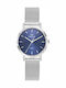 Gocomma Women's Watch with Silver Metal Bracelet