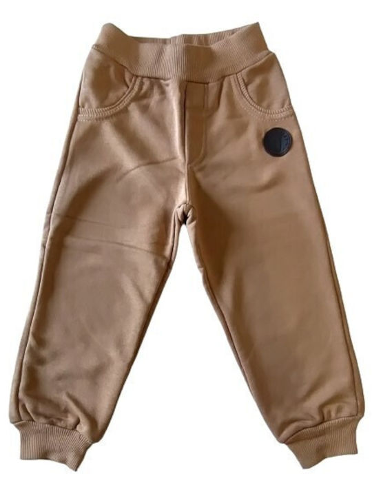 Joyce Kids Sweatpants Brown camel 1pcs