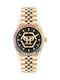 Philipp Plein Women's Watch Chronograph with Gold Metal Bracelet