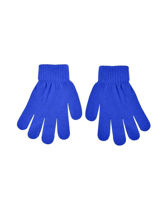 Stamion Knitted Kids Gloves Blue