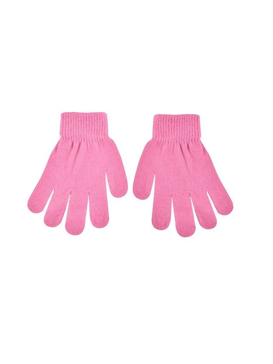Stamion Knitted Kids Gloves Pink