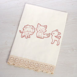 Bellissimo Christening Oilcloths Set with Animals Theme