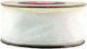 Kappa Decor Ribbon White Metallic