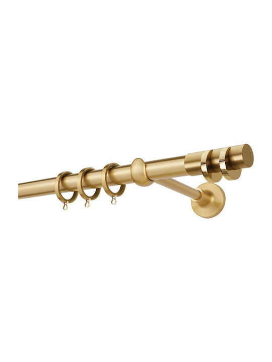 Zogometal Металик Корниз Φ25мм 200бр Oro Matt