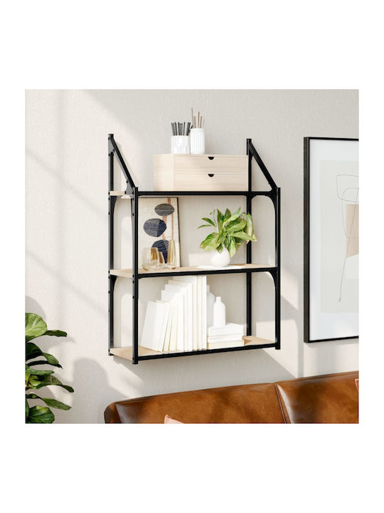 Shelf Wall Sonoma 60x21x78.5cm