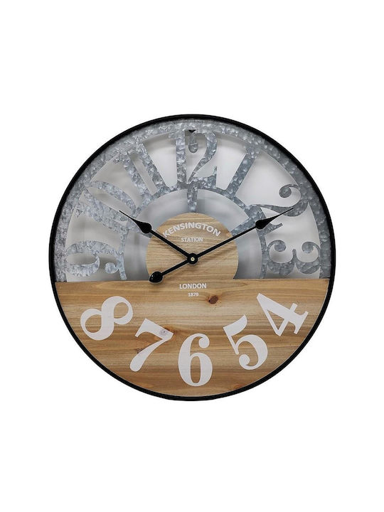 Oriana Ferelli Wall Clock Metallic Ø60cm