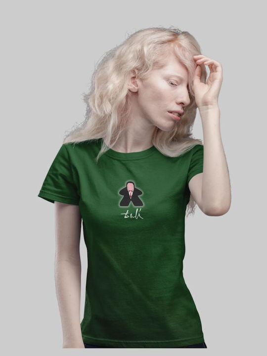 TKT Γυναικείο T-shirt BOTTLE GREEN