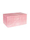 Keskor Fabric Storage Box with Lid Pink 60x40x30cm 1pcs