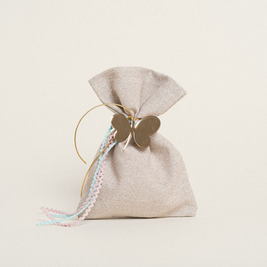 Ntampoudis Pouch for Wedding Favors Rose Gold