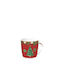 R2S Christmas Mug Metallic Red 1pcs