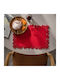 Gofis Home Weihnachtlich Tischsets Stoff Rot L45xB30cm.
