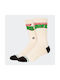 Stance Turtles Athletic Socks Beige 1 Pair