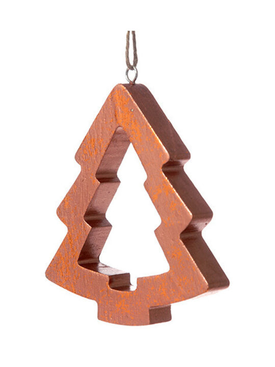 Iliadis Κρεμαστό Christmas Wooden Tree Ornament