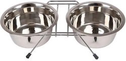 Nobleza Stainless Steel Bowl Food & Water 2x 800ml